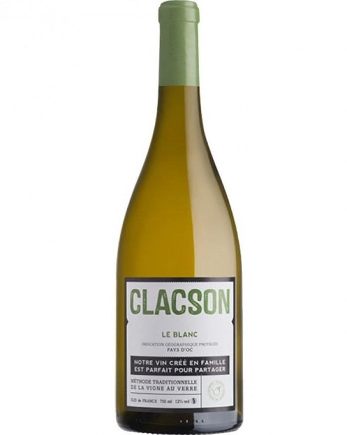 Clacson Blanc