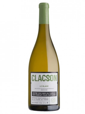 Clacson Blanc