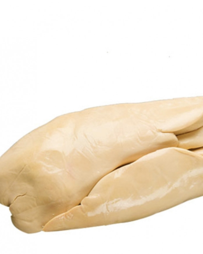 Lobe de foie gras cru eveiné