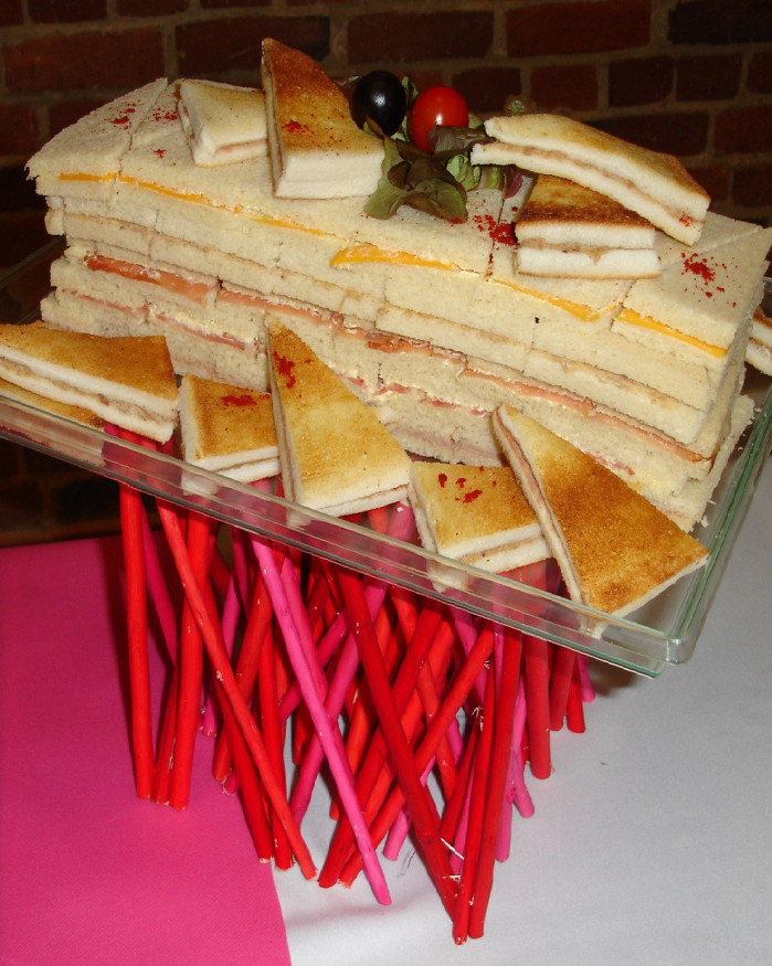 Cube toasté charcutier de noêl