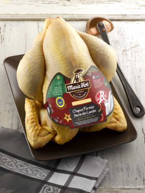mini Chapon fermier prêt à cuire