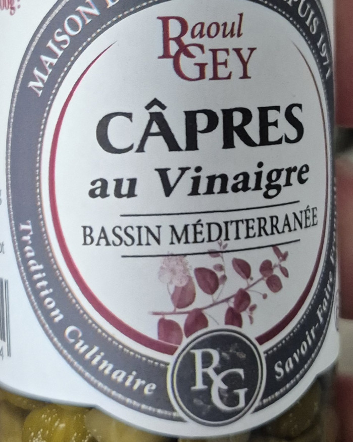 Capres au vinaigre Raoul Gey