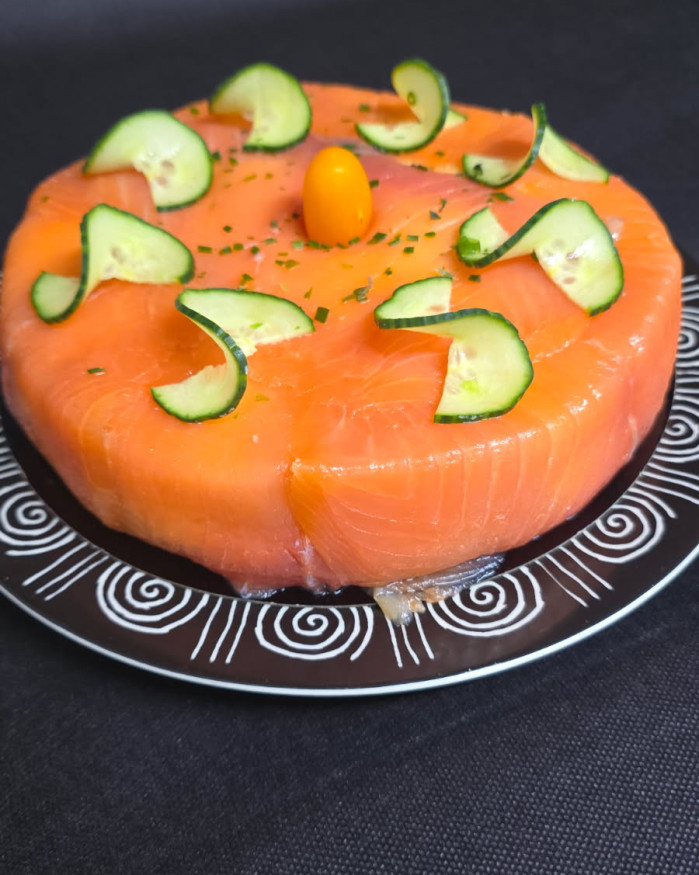 Gâteau de l'océan entier